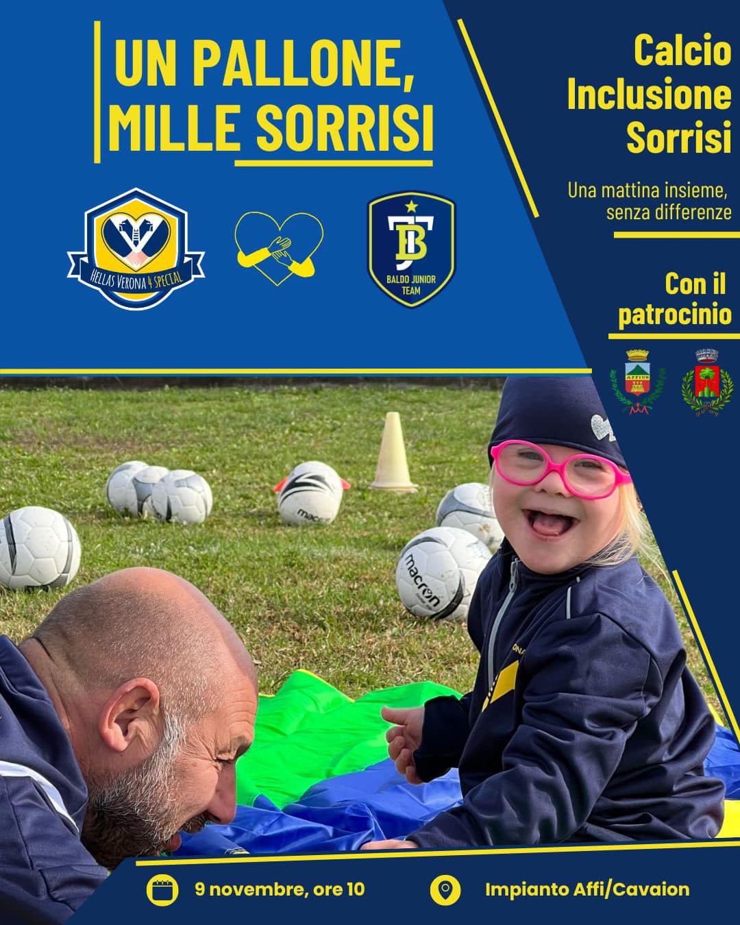 Un pallone, mille sorrisi